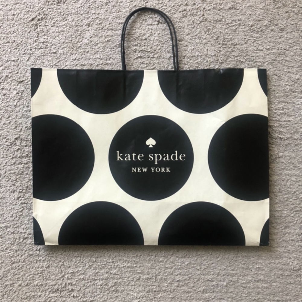 Kate Spade- Paper Shopping Bag.